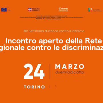Torino. Incontro aperto della Rete regionale contro le discriminazioni 