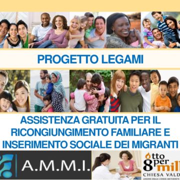 A.M.M.I. attiva LEGAMI, lo sportello gratuito per Ricongiungimento Familiare e Inserimento Migranti 