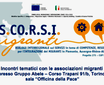 Torino, 08/05. Discorsi migranti “Il diritto alla salute” 