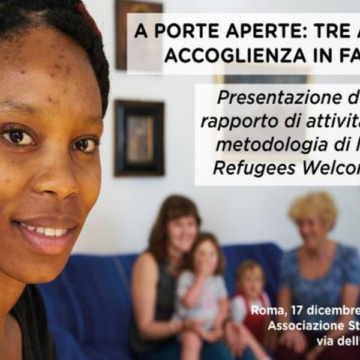Presentazione rapporto attività Refugees Welcome 